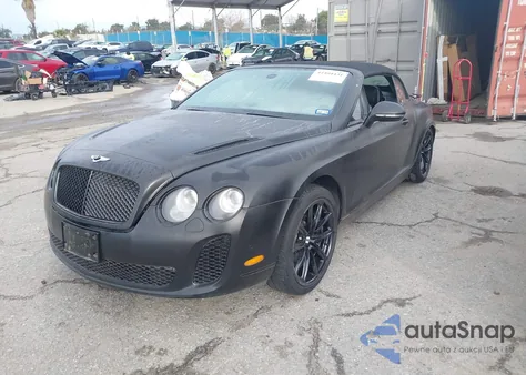 2012 Bentley Continental Supersports z USA, uszkodzony, nr VIN SCBDU3ZA6CC070529